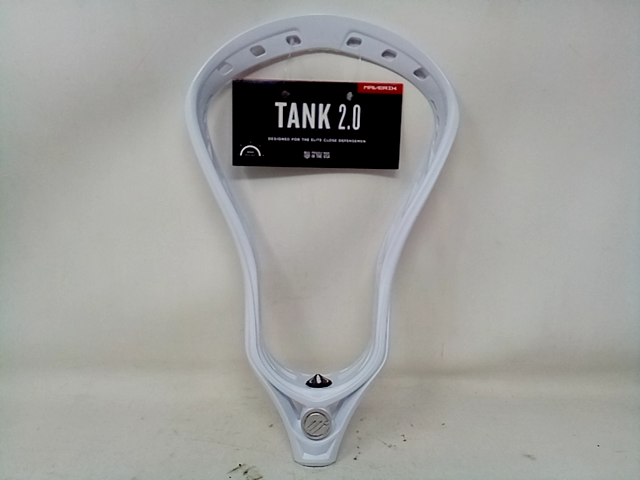 Maverik Tank 2.0 Men's Lacrosse Head - Unstrung White, 3003048