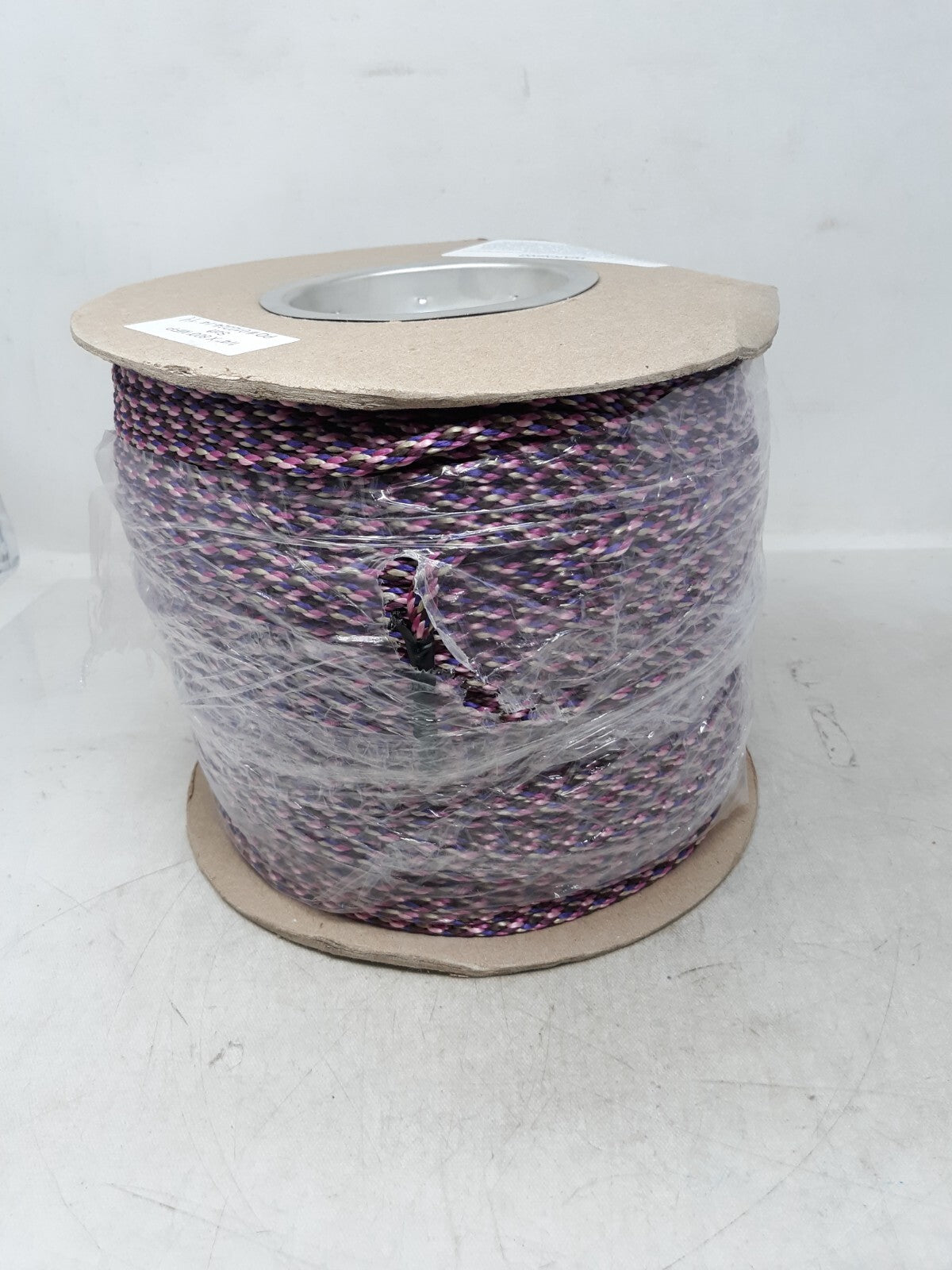 1/4 " x 800 ft. MFP Soft Utility Rope Spool, Braided - Purple. White, Pink.