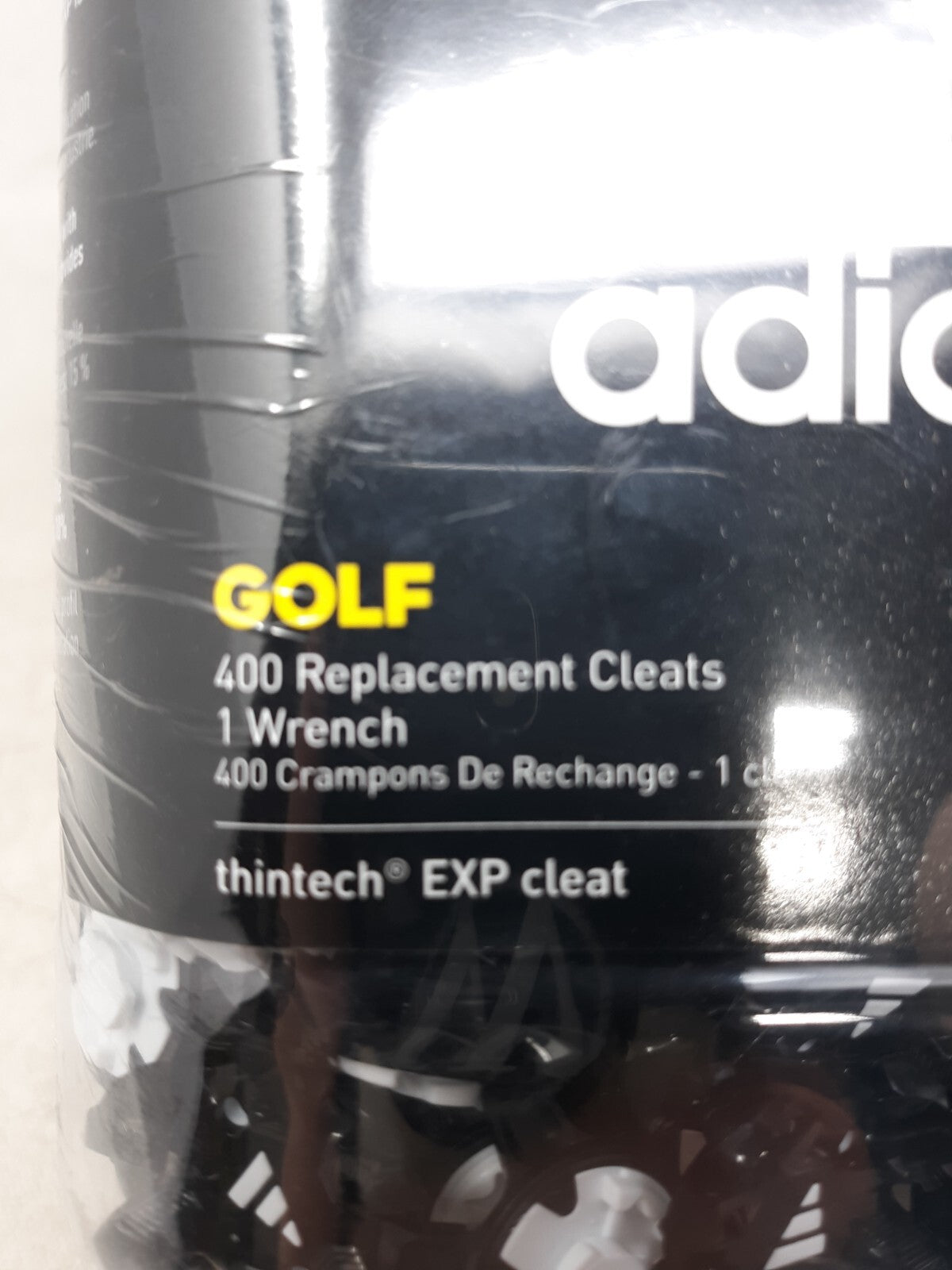 ADIDAS Thintech Replacement Spikes Black 400 Pin Spikes