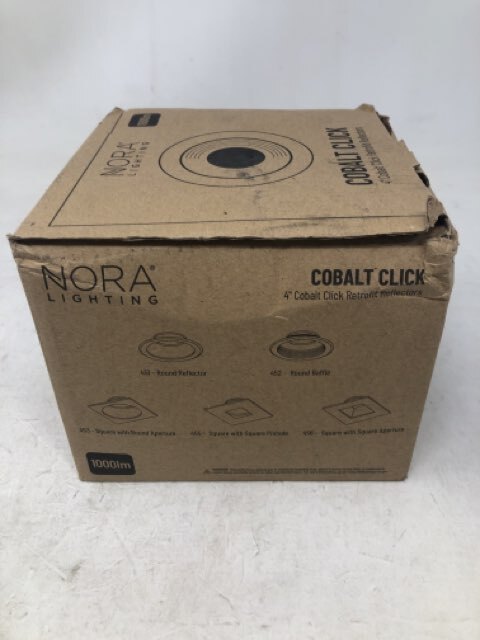 Nora Lighting NLCBC2-45630WW/10 Cobalt Click 4" LED Square Recessed White
