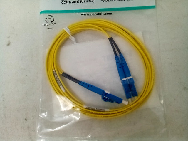 Panduit Opti-core - Patch Cable - Lc Single-mode (m) to Lc Single-mode (m) - 2 M