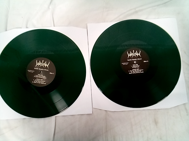 Lot of 2 Rabid Death's Curse 2 LP vinyl Record - Green