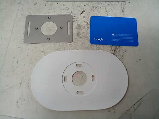 Google nest thermostat trim kit  29211FFE50007Z