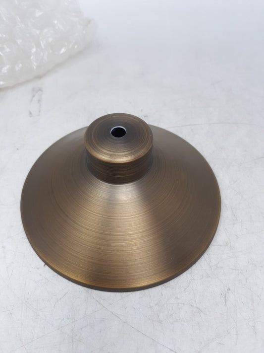 7" Volt Solid Brass China Hat for Lamp (Hat Only)