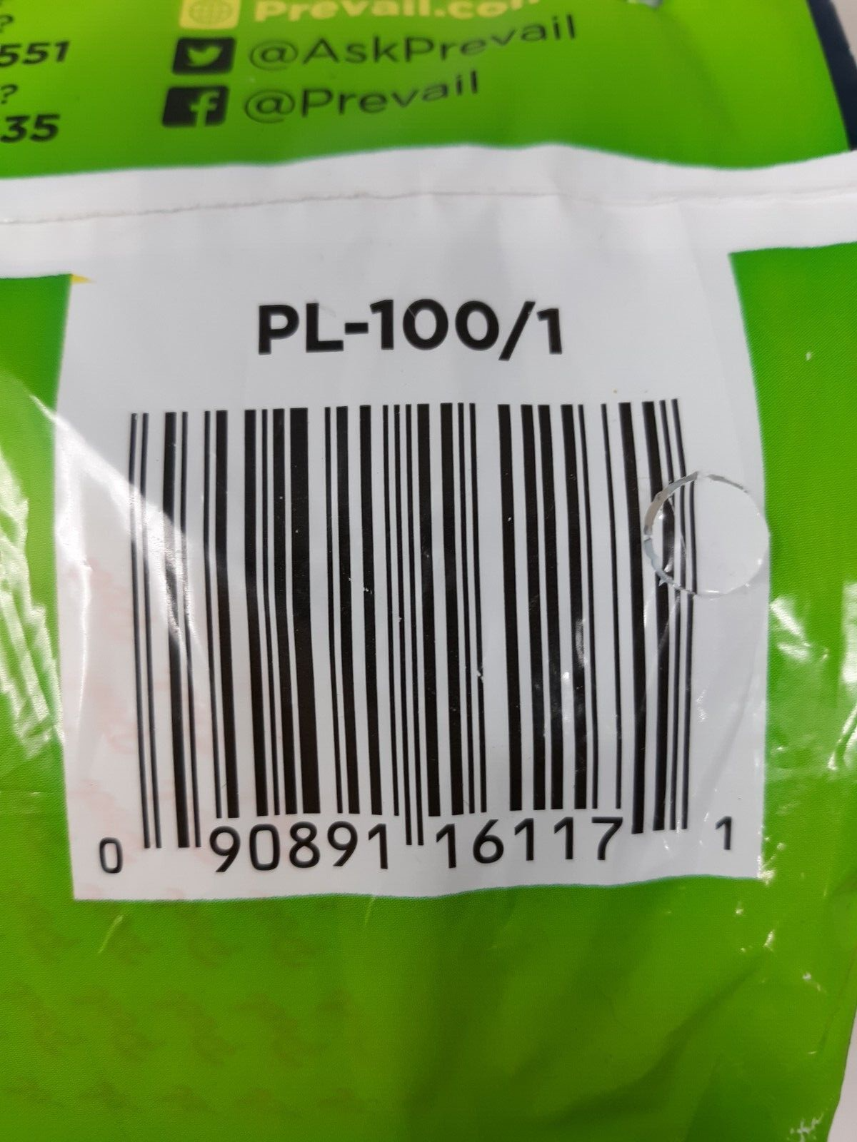 Prevail Pad 12.5" Small Pant Liner PL-100/1 Light to Moderate 52 Ct Unisex