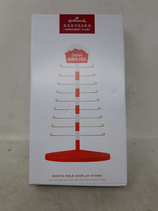 2024 Hallmark North Pole Display Stand - For Miniatures - Ornament Club