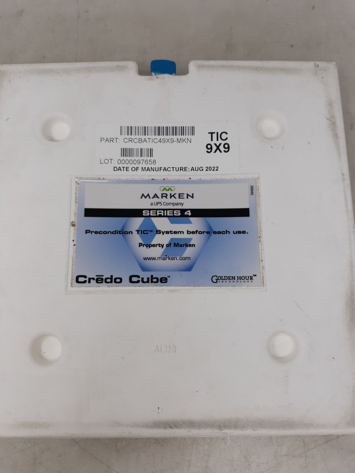 Credo Cube Ice Pack Series 22 (9 x 9)