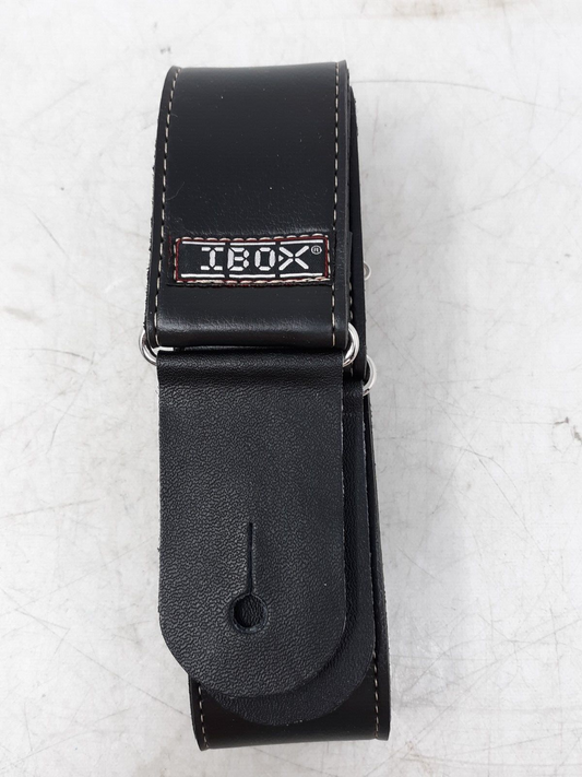 IBOX Supreme CM502 Black Synthetic Leather Guitar Strap