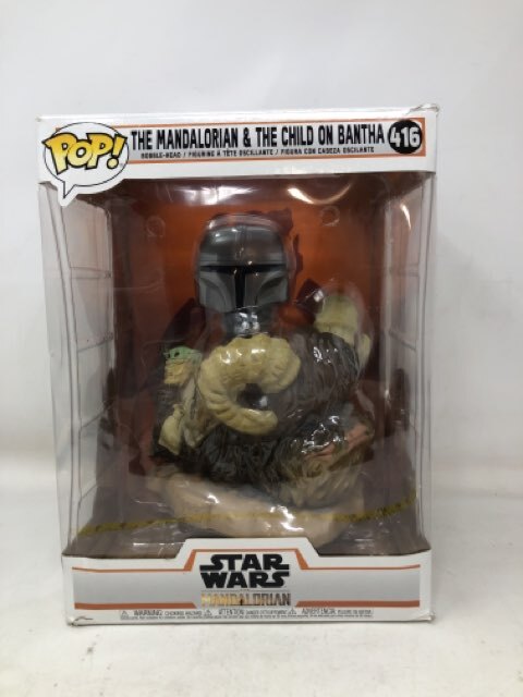 Funko Pop Star Wars the Mandalorian The Mandalorian & the Child on Bantha 416