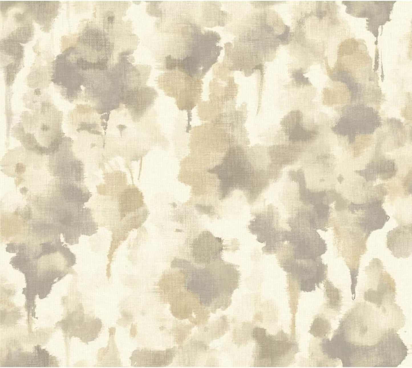 York Wallcoverings CZ2466 Candice Olson Mirage Wallpaper white taupe gold