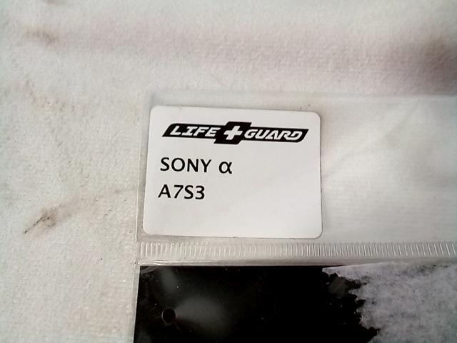 Life Guard Camera Skin and Lens Skin  SonyA7S3 PTBK