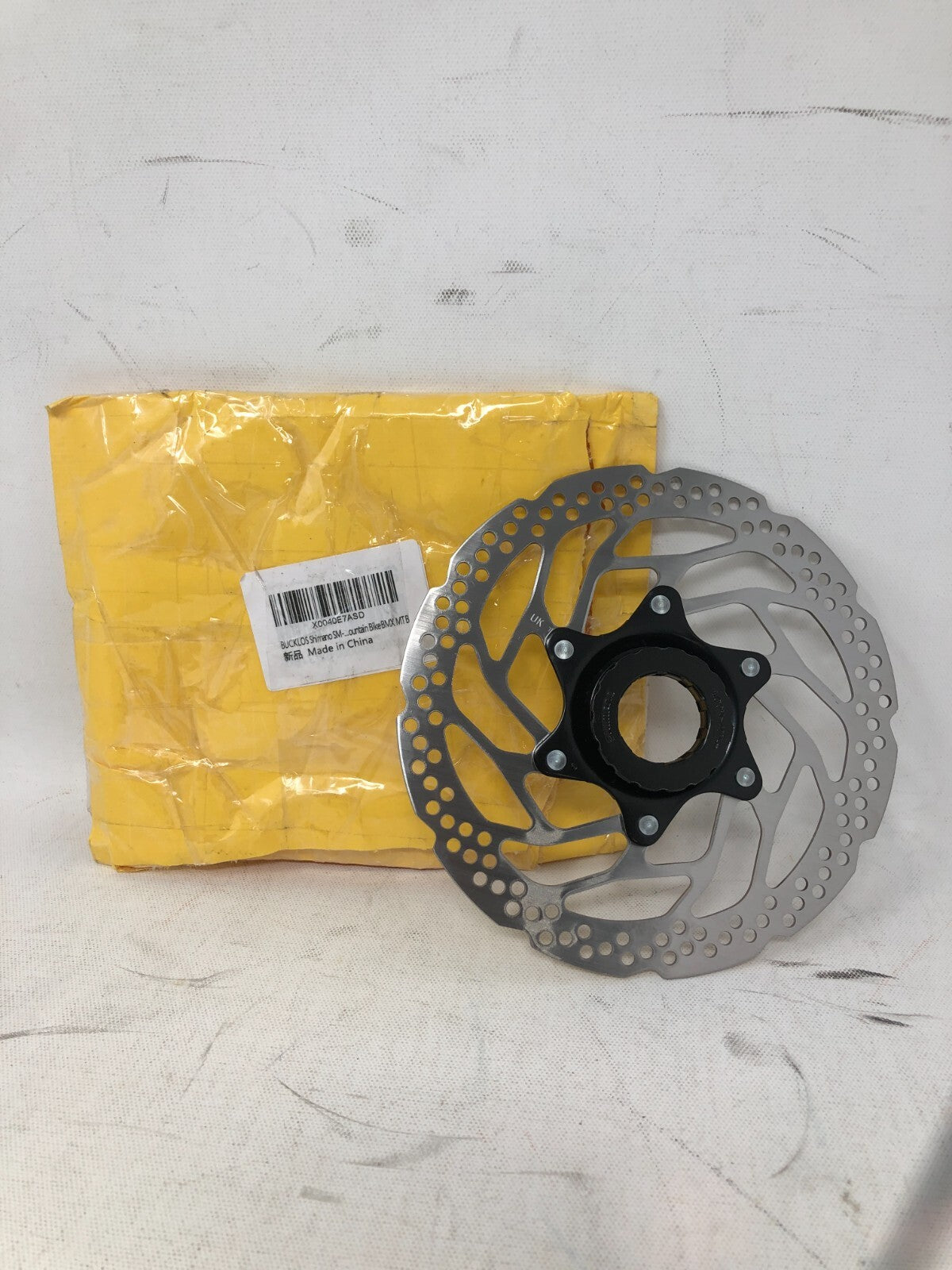 BUCKLOS Shimano SM-RT30-S ~ 1-Pack 160mm Steel BMX/Mountainbike Disc Brake Rotor