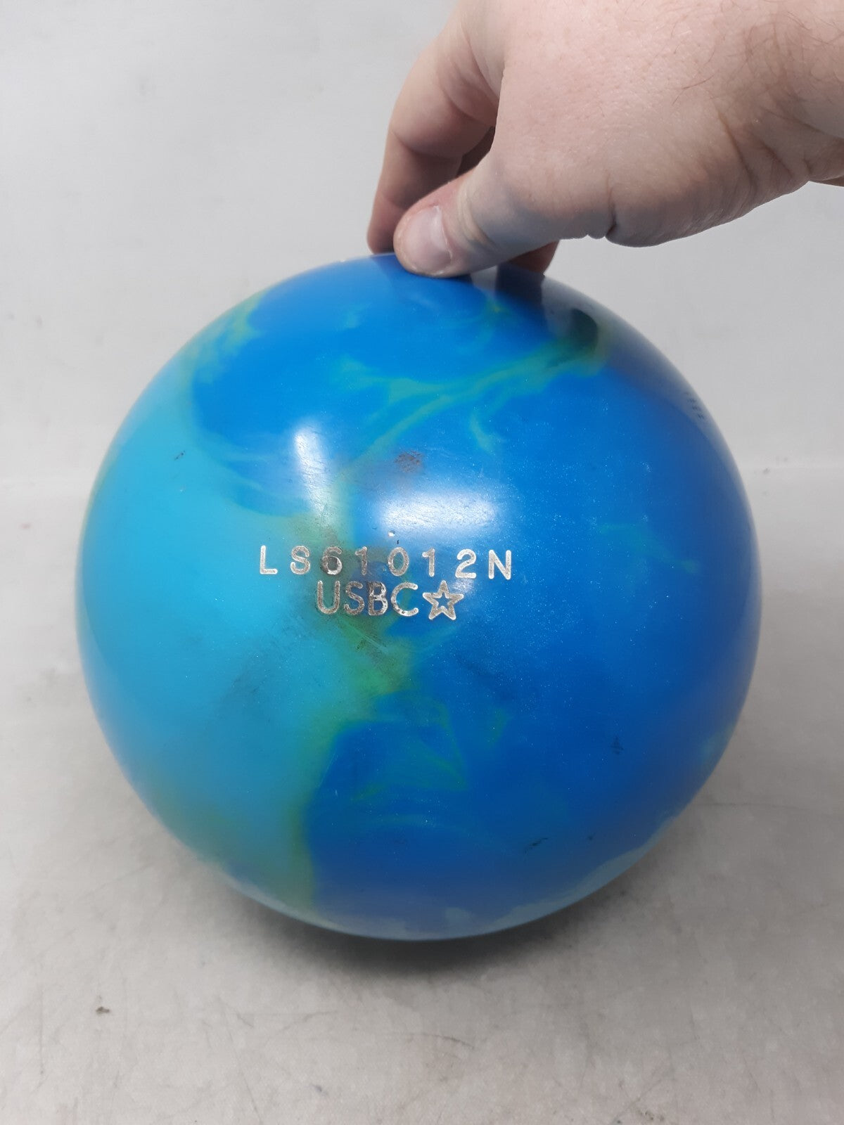 TZone Caribbean Blue bowling ball 14lbs