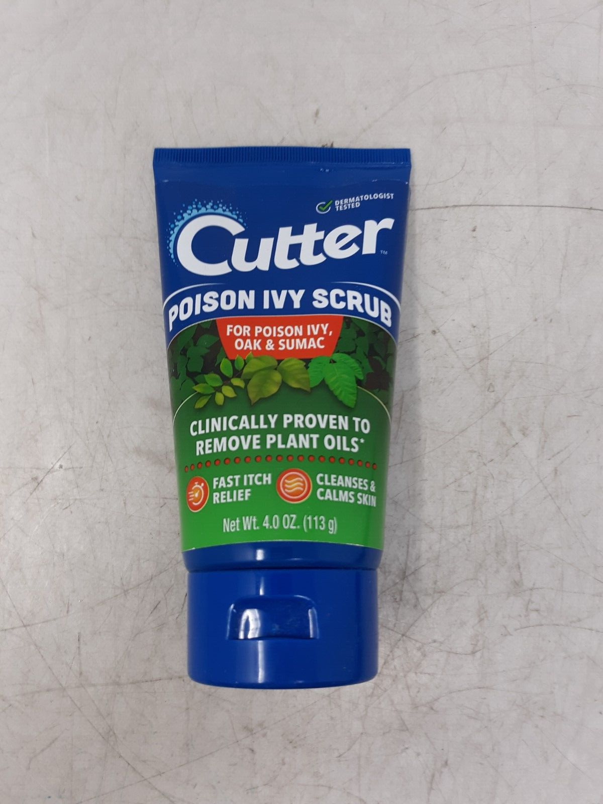 Cutter™ First Aid Poison Ivy Scrub for Itch Relief, 4 oz