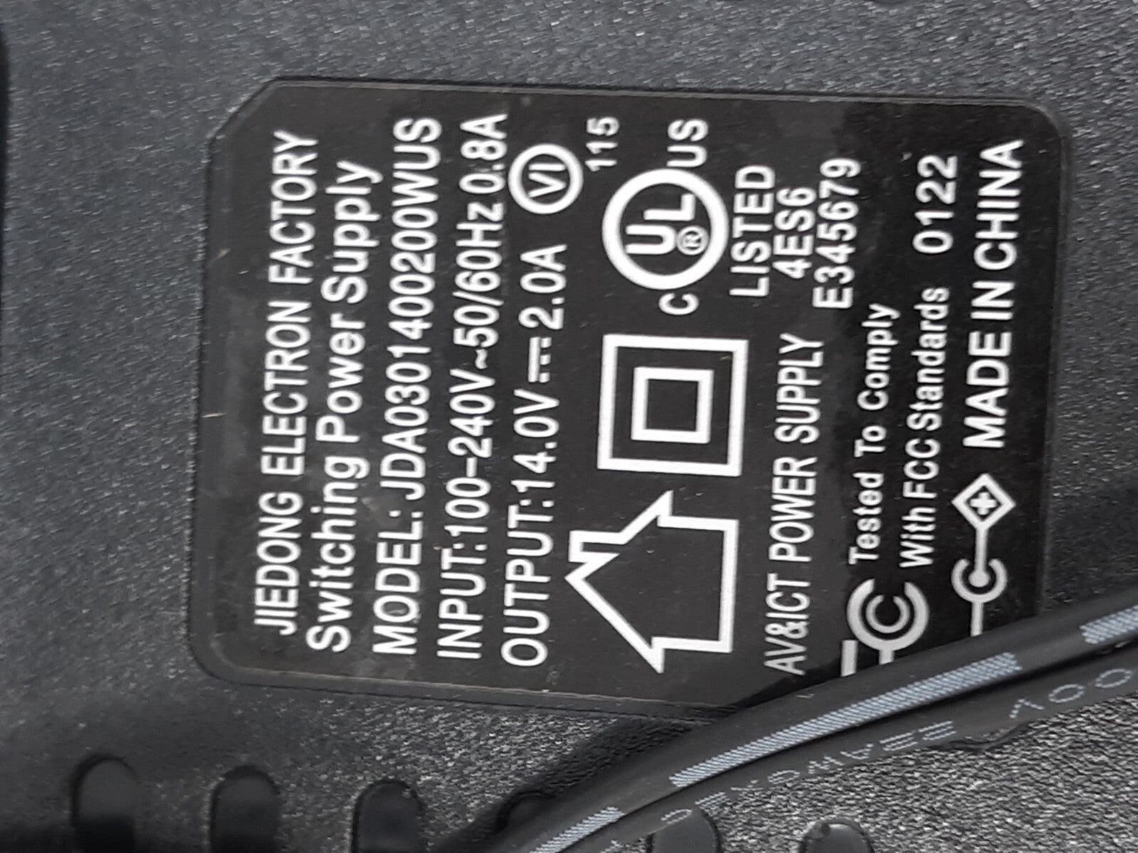 Jiedong - JDA0301400200WUS - Switchig Power Supply