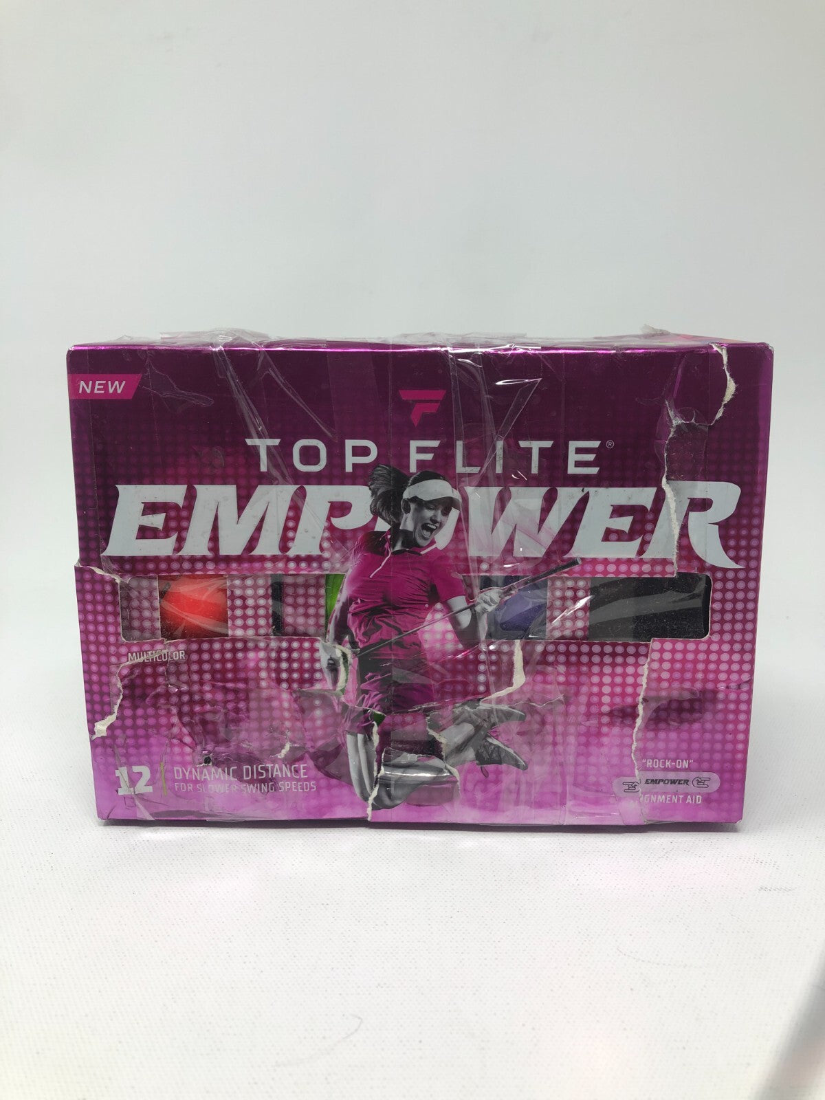 Top Flight Empower ~ 9-Pack Golf Balls for Dynamic Distance (Partially Used)