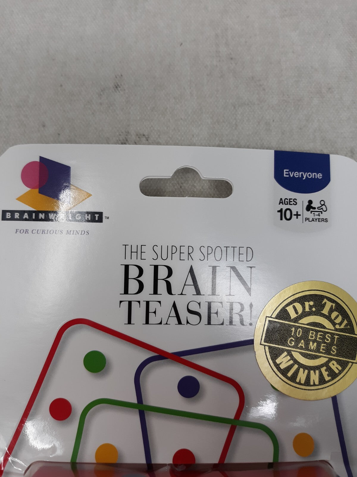 New Brainwright On The Dot Brain Teaser Puzzle Game - Perfect Travel Game