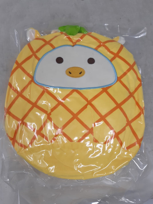 LMTGLDT Yellow Cow 8" Plushie Pillow Stuffed Animal, Yellow Pineapple