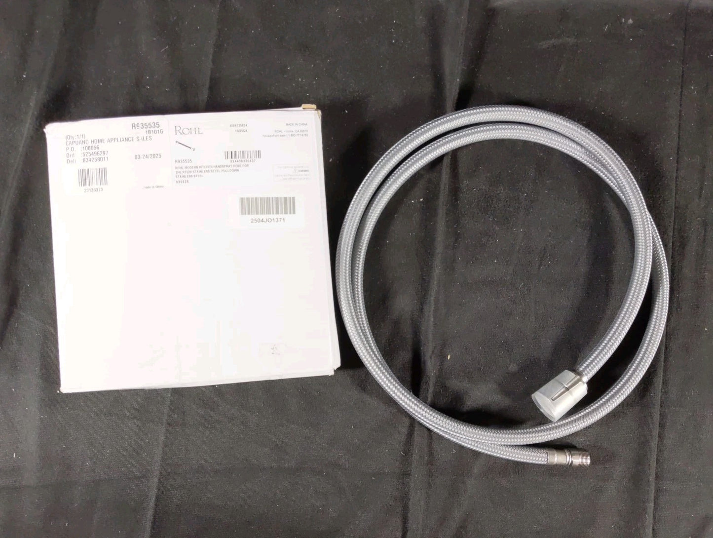 Rohl Modern Kitchen Handspray Hose for the R7520 Pulldown (R935535)