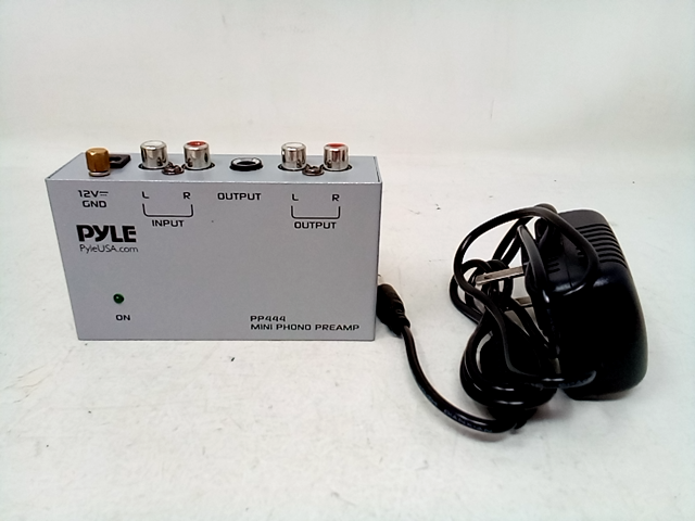Pyle Ultra Compact Phono Turntable Preamp PP444