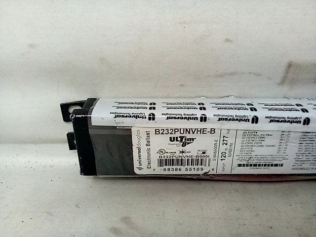Universal 55109 - B232PUNVHE-B T8 Fluorescent Ballast Black