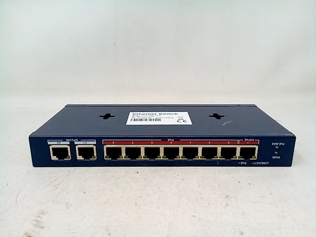 Ethernet Switch G-POE8W-2GUP, 48V 2.5A