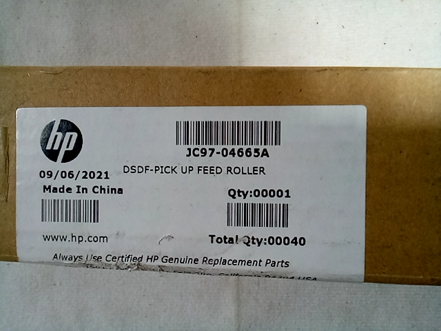 Hp dsdf-pick up feed roller jc9704665A