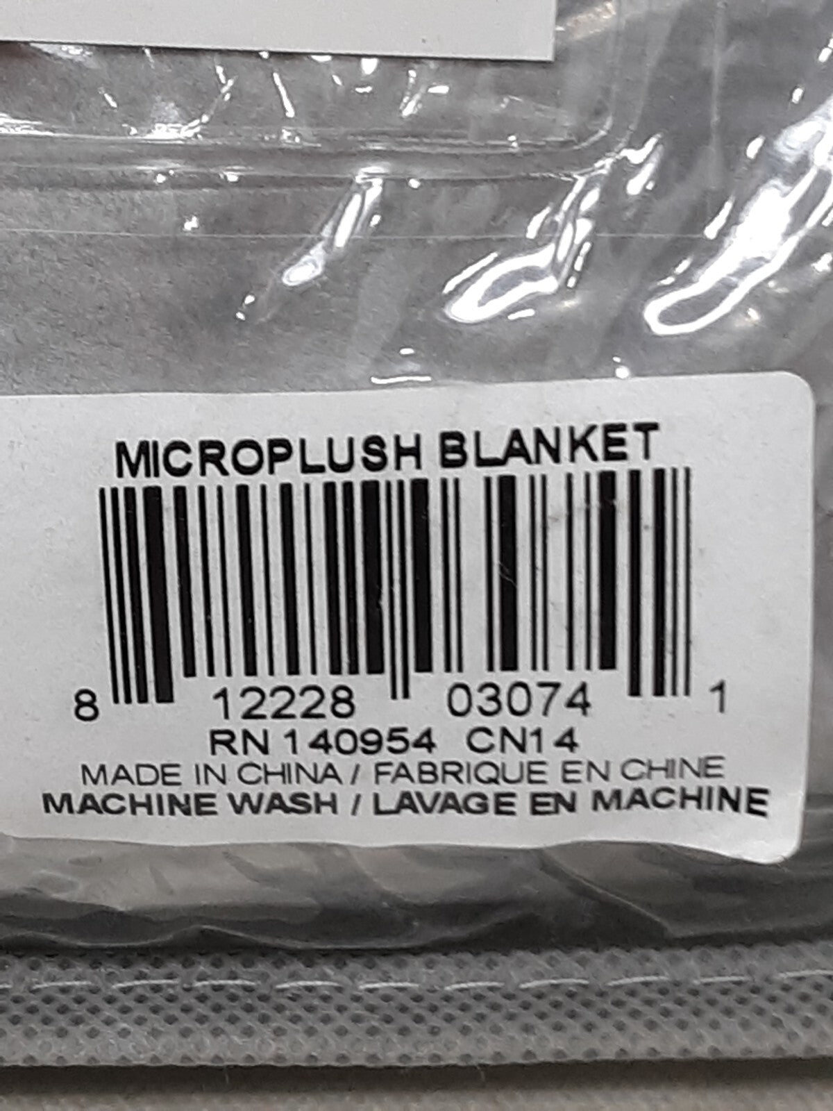 Bare Home Microplush Fleece Blanket - Grey