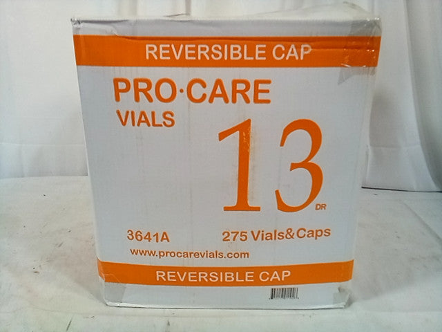 Pro Care - Vials 13 275 Vials &caps