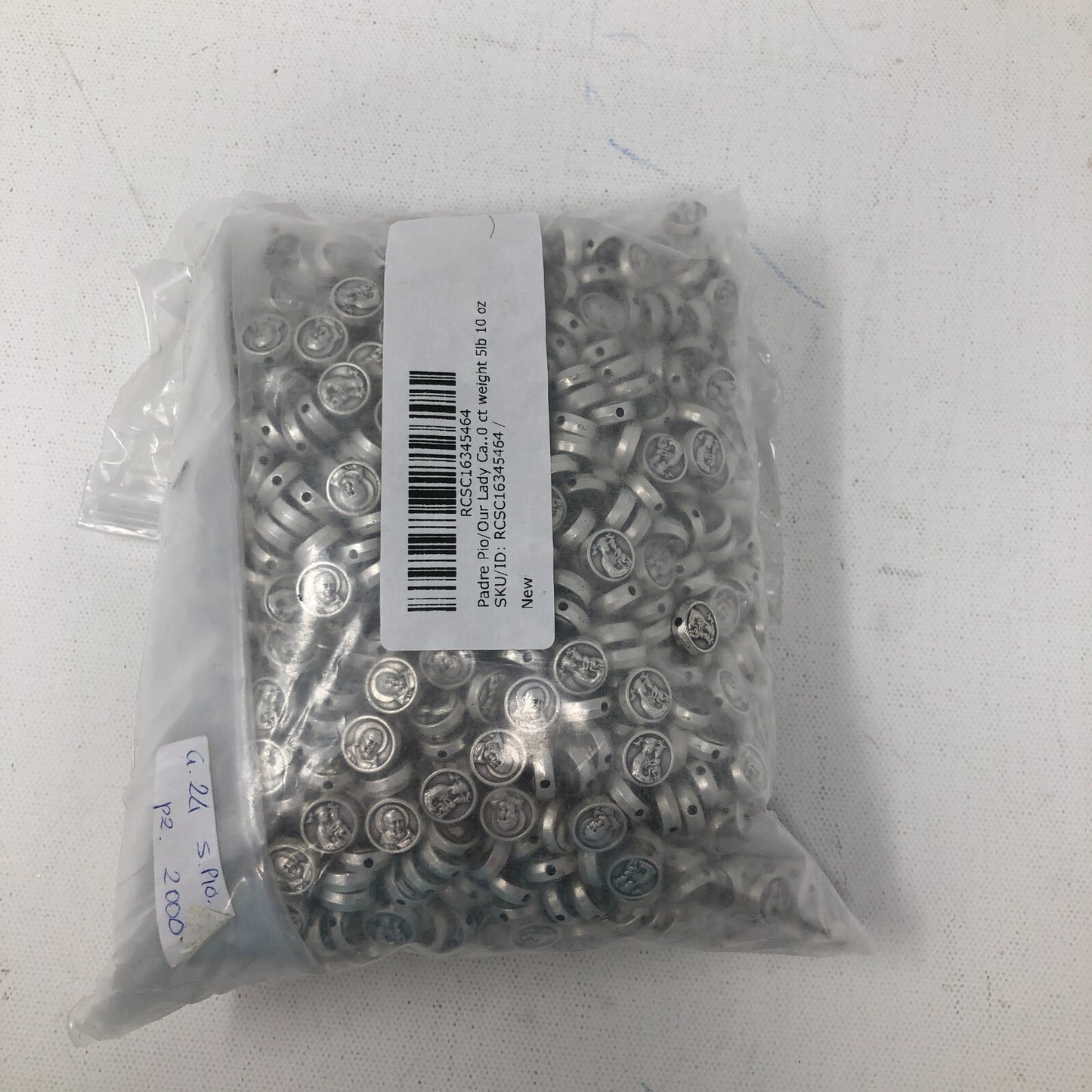 Padre Pio Rosary Beads- 5 LB Bag