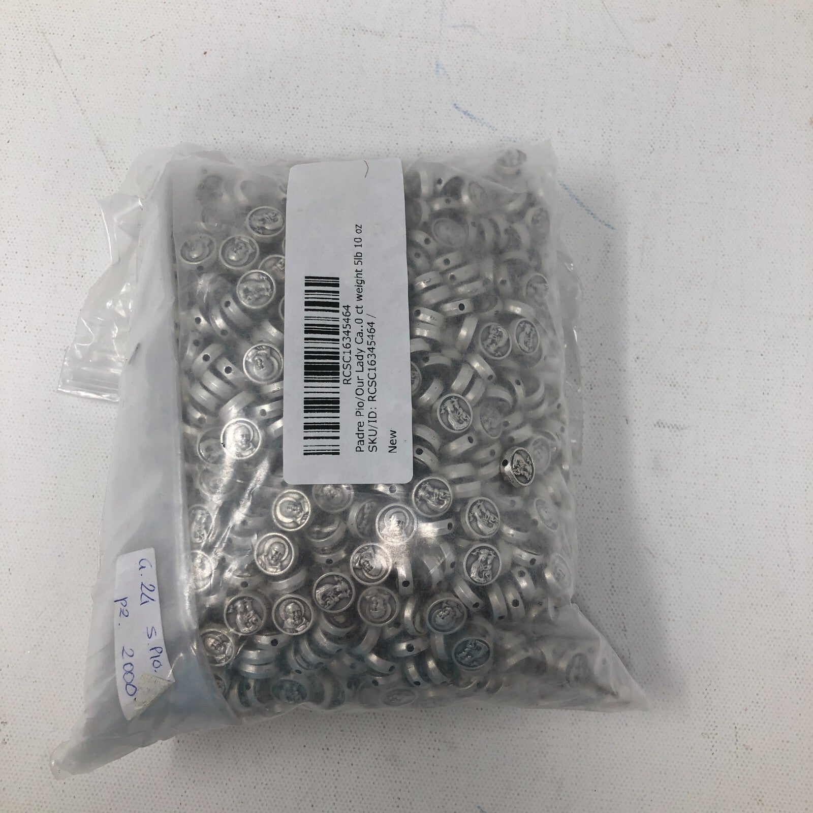 Padre Pio Rosary Beads- 5 LB Bag