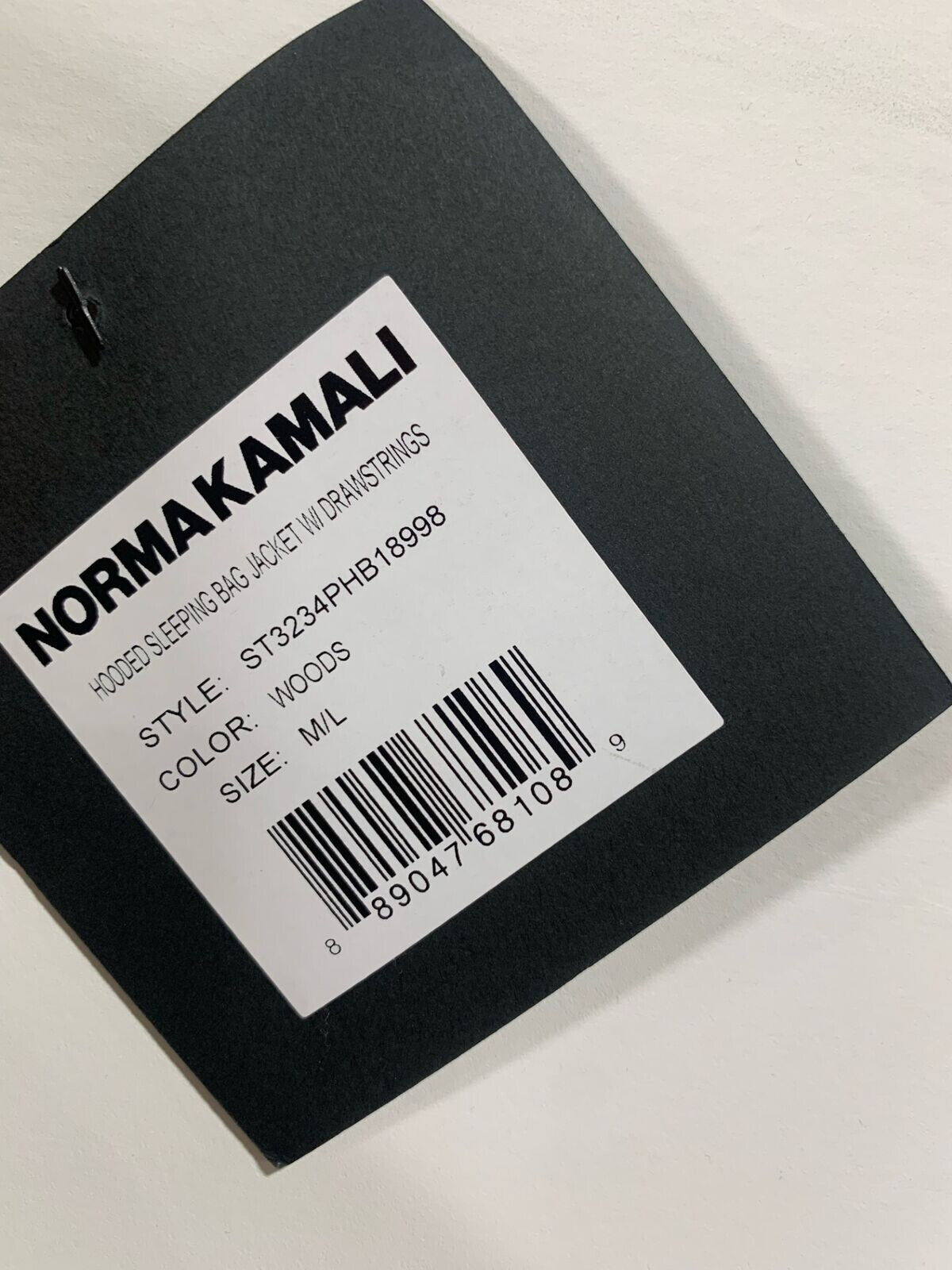 Light Brown/Nude Norma Kamali Sleeping Bag W/ Drawstrings M/L