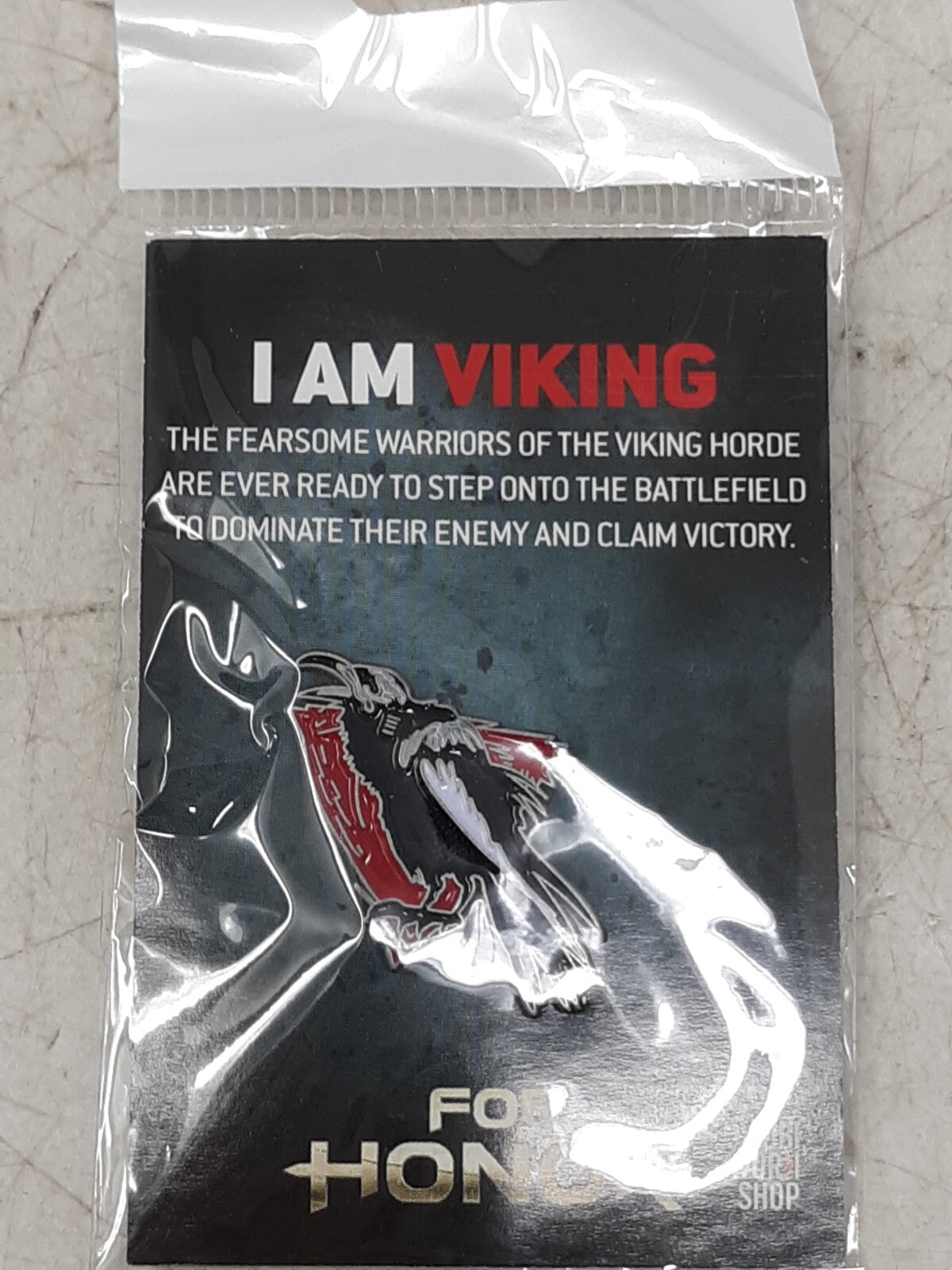 For Honor "I Am Viking" PS4 Xbox One PC Ubisoft Promo Pin