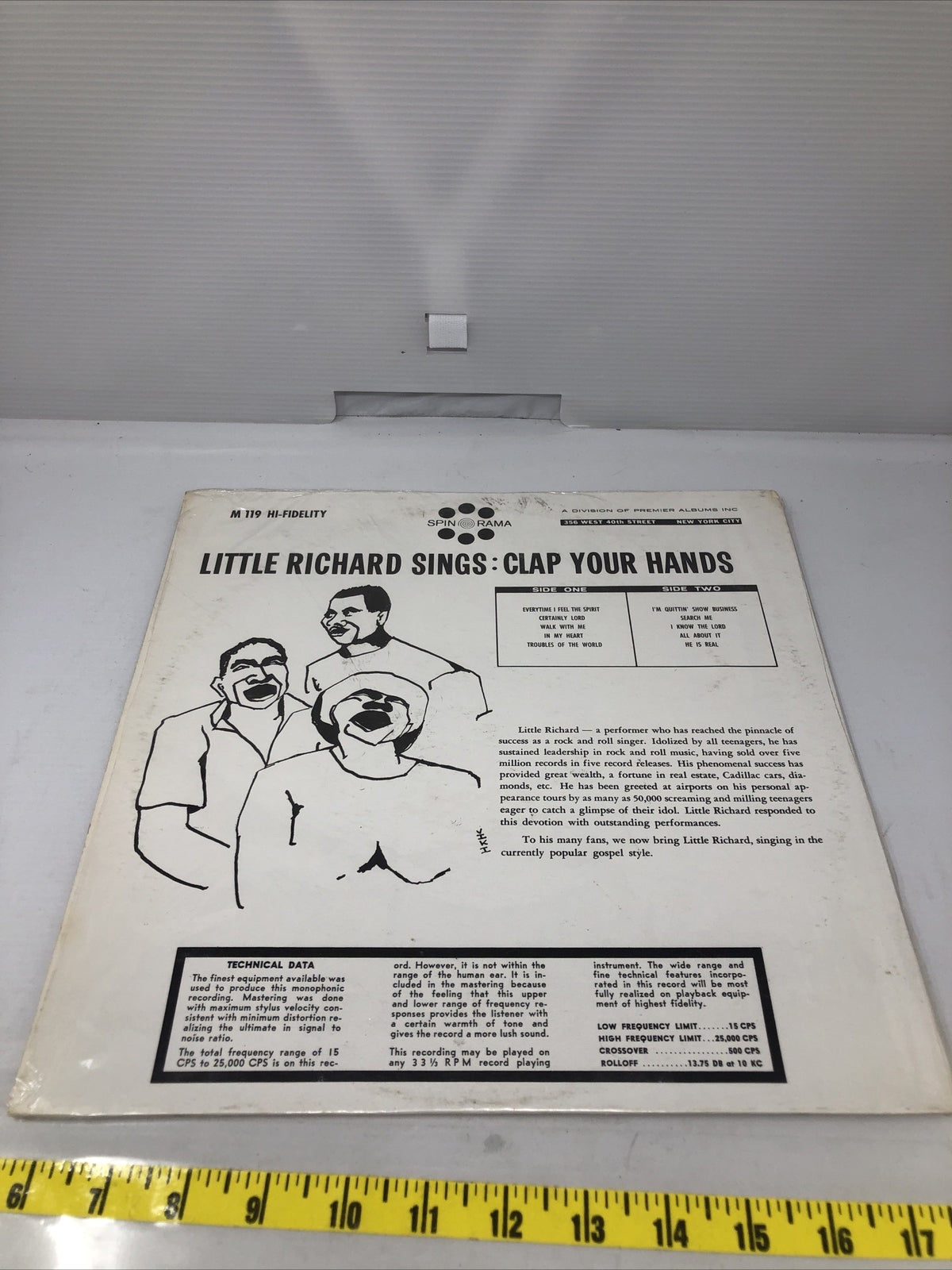 Little Richard Clap Your Hands Sings! Vinyl