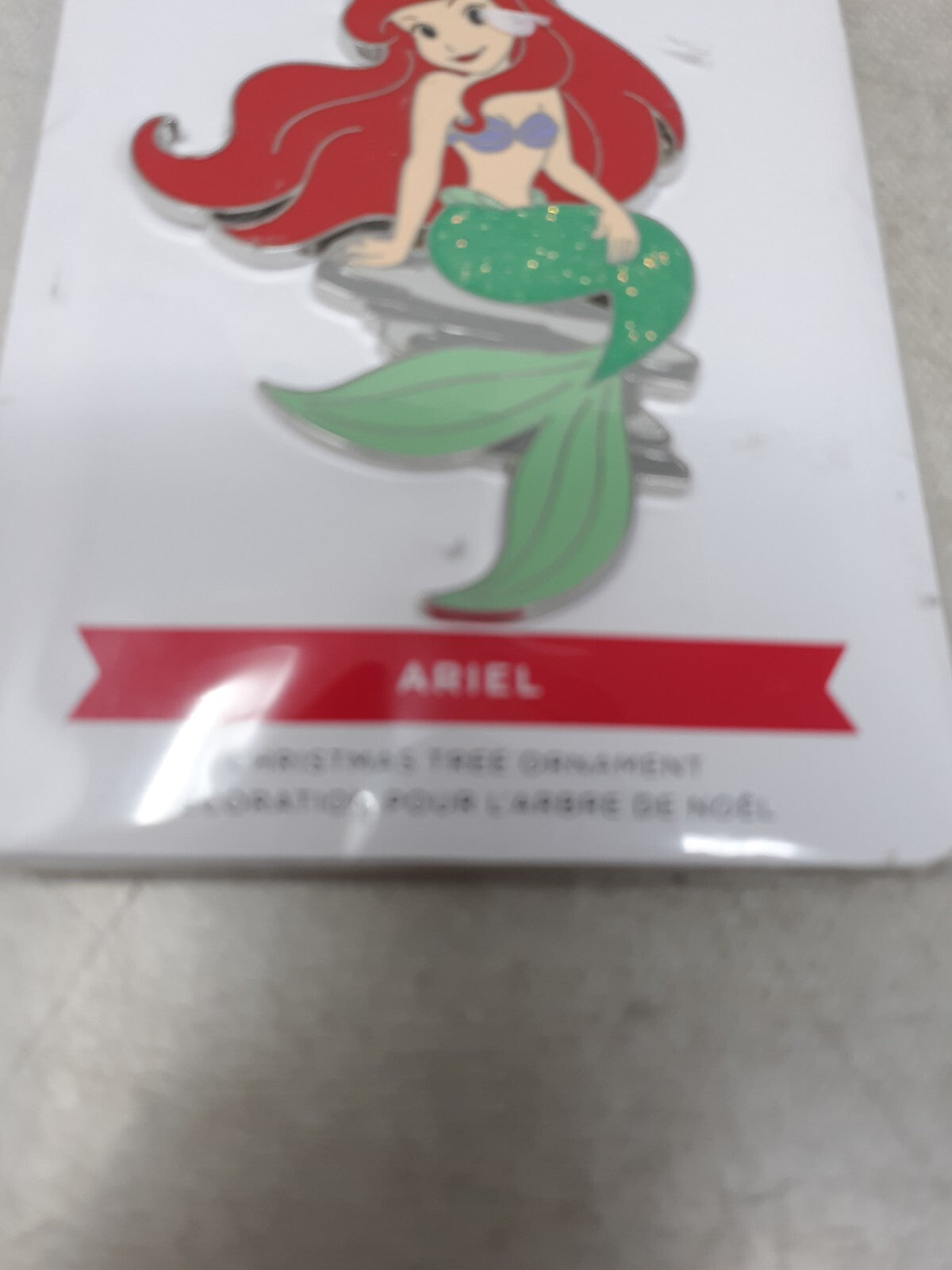 The Little Mermaid Ariel Disney Hallmark Metal Ornament
