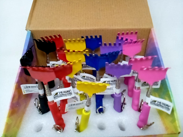 Hi-Way Distributing Back Scratcher Key Chaings Display Case of 21