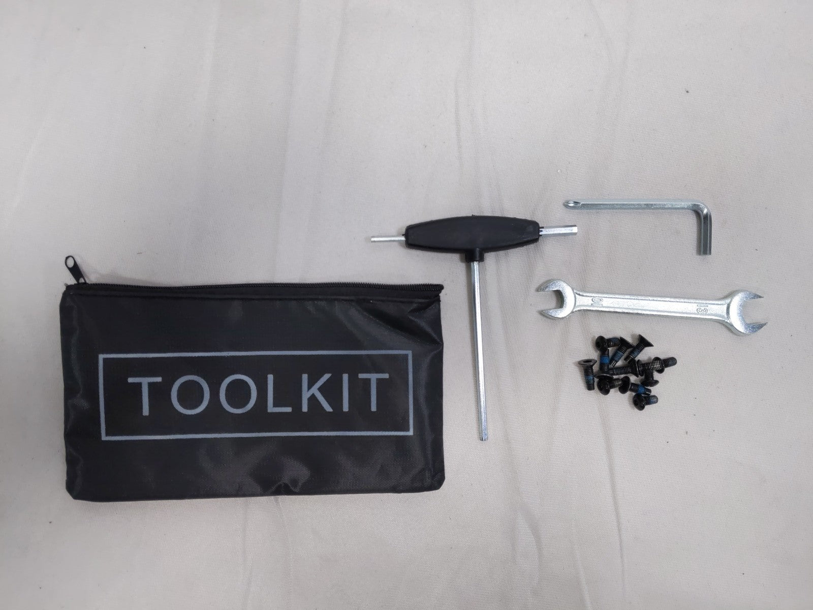 iscooter naix7 pro bag case attatchment for front with toolkit and instructions