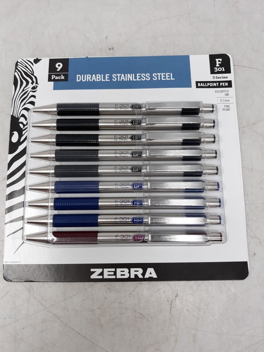 Zebra F-301 Pen, 9 pk.