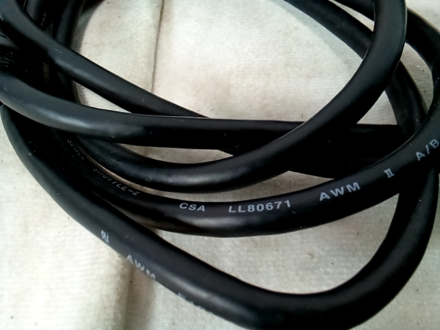 Shuttle-Z csa LL80671 awm cord