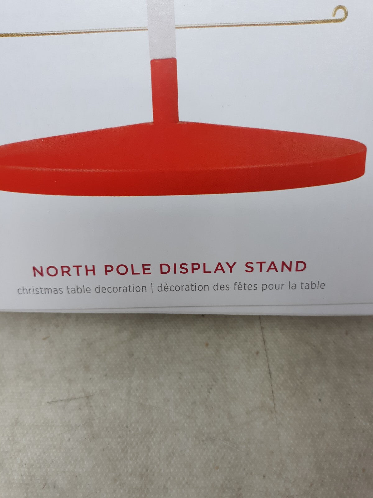 2024 Hallmark North Pole Display Stand - For Miniatures - Ornament Club