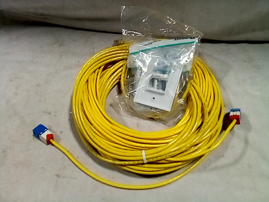 Omnitronix cable - Yellow, 50 ft. Pre-terminated CAT5E 7182-K243-V001