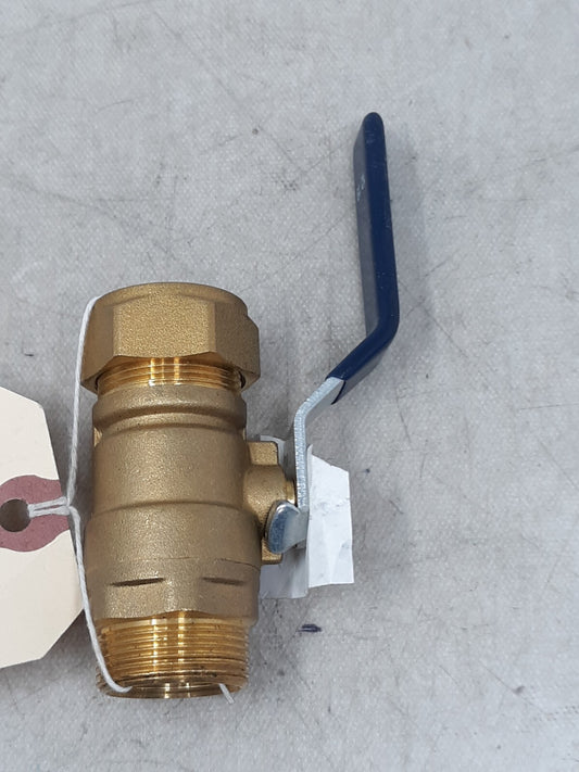 American Valve G100VL 3/4" Lead Free Ball Push-fit  Valve, 0.75 inch