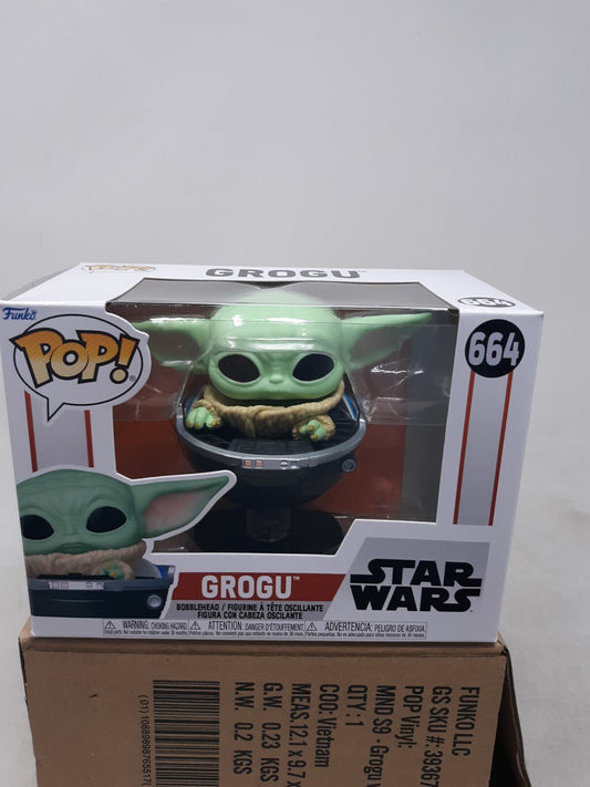 Funko Pop! Vinyl: Star Wars - Grogu #664 W/Protector