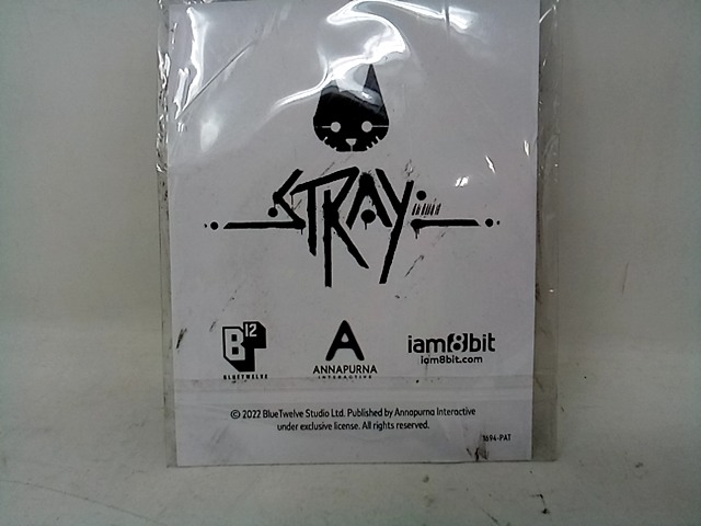 BlueTwelve Studios Stray Cat Head Holographic Patch 1694-PAT