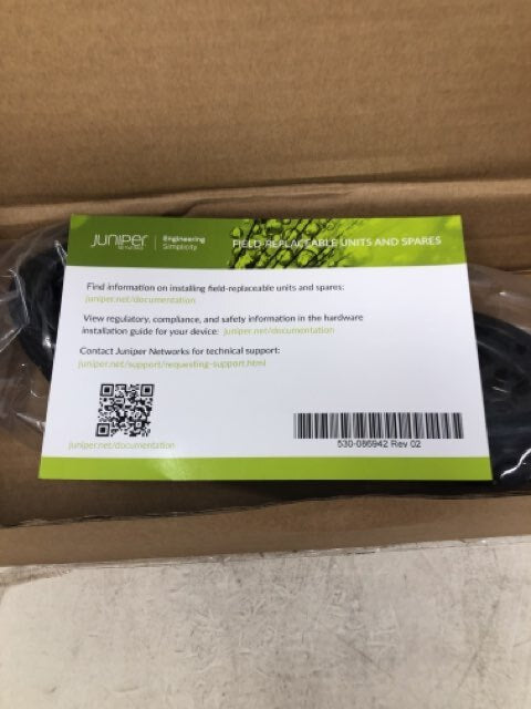 Juniper CBLEXPWRC13US Power Cord 16AWG 110V AC 8FT