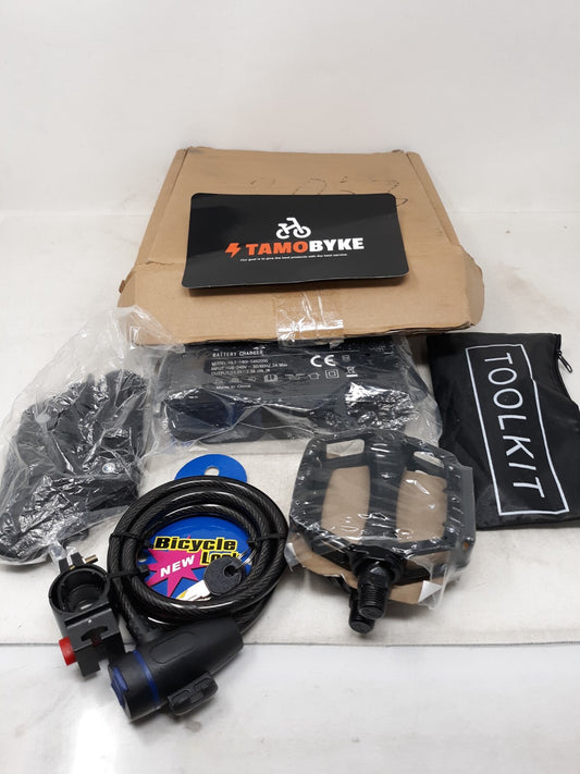 TamoByke eBike Light Reflector | Tool Kit | L & R Pedal | Manual | Accessory