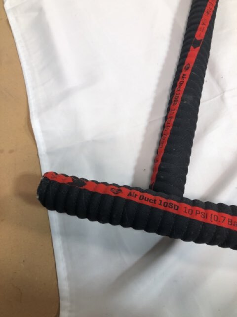 Gates 10SD Chloroprene Air Vent and Vapor Duct Multi-Purpose Hose 10' Length