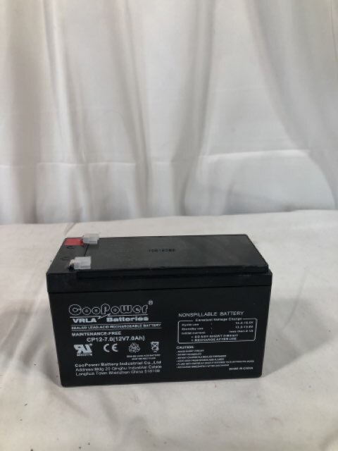 NonSpillable Lead Acid Battery