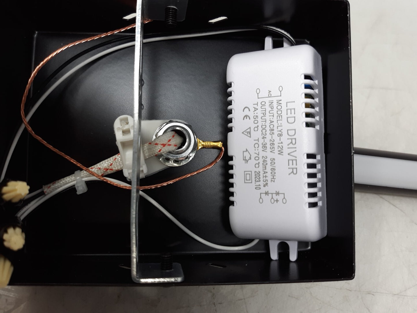 LARTOUSH Modern Wall Sconce Light Fixture – 27.8 Inch, LED, Black (2-Pack)