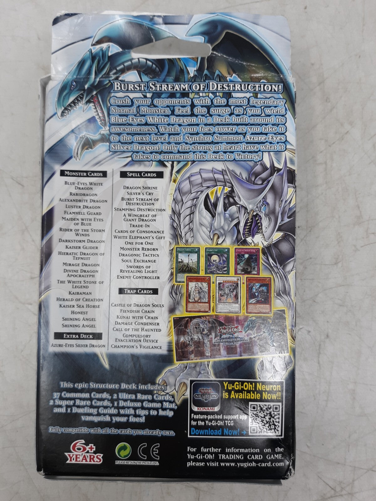 Yu-Gi-Oh! Saga of Blue-Eyes White Dragon Structure Deck (English)